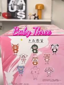 BONEKA SELECTED BABY THREE BUNNY V3 1:1 MODEL SELEMPANG MIRROR READY STOCK