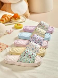 Dép Vải Mềm Chống Trượt Êm Ái Dễ Thương Dùng Trong Nhà Có Thể Giặt Máy Mùa Thu Dép Cotton Dép Trẻ Em Dép Đi Trong Nhà
