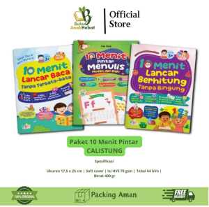 Paket 10 Menit Pintar Calistung