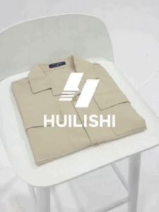 HUILISHI Box Fit Polo: A Stylish & Comfortable Short-Sleeved Crop Top for Men