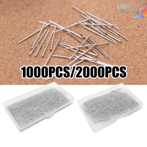 2000PCS Dressmaker Pin Stainless Head Pins 0.6*26mm for Beads Jewelry Making Bill Embroidered Office [COD][Ready Stock]