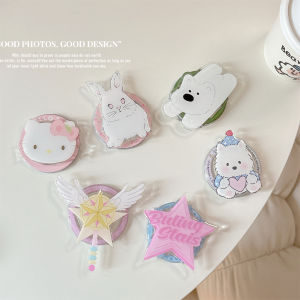 Strong Magnetic Absorption Cute Cartoon Phone Stand Female Version Powerful Adhesive Desktop Support MagSafe Compatible