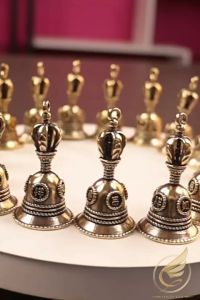 Mật Tông Tây Tạng Chuông Kim Cương Đồng Thau Nguyên Chất Móc Khóa Chuông Đồng Phong Thủy Pháp Khí - Đồ Đồng Thuận Tâm