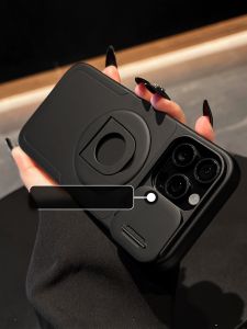 Ốp lưng điện thoại DAIMANG cho iPhone 8 12 13 14 15 16 Pro Max có magsafe xoay chống sốc