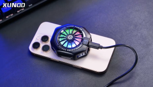 Xundd Magnetic with Back Clip  Radiator Phone Cooler Fan For Gaming Universal