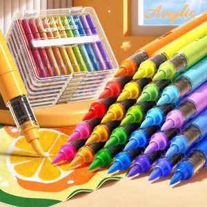 SUHE | Non-toxic Washable Erasable School Art Markers 24pcs