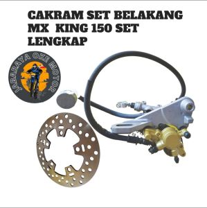 CAKRAM SET BELAKANG MX KING 150 BEST QUALITY PRODUK