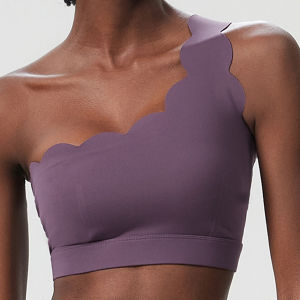 Off-shoulder Lace Sport Bra Fitness Underwear