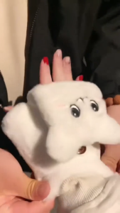 Găng tay hở ngón Polyester cho nữ thời trang dễ thương giữ ấm cổ tay găng tay mùa đông