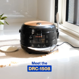 Astron DRC-1508 Digital Rice Cooker - 1.5L Capacity | Nonstick Teflon Pot | LED Display | Anti-rust | Easy to Clean | 600W