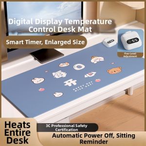 Winter Warm Desk Mat Office Desktop Heating Mouse Pad Student Homework Waterproof Heating Hand Warmer 2670 Insulation Mat