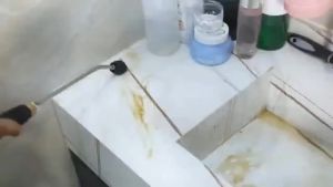 Spot Goods 2500W High Temperature Steam Cleaner High Pressure Washer Household Oil Stain Removal Cleaning hine Water Tank 1200ml