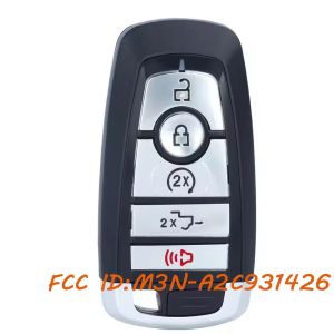 DIYKEY M3N-A2C931426 Remote Car Key Fob for Ford F-150 F-250 F-350 Raptor 2017 2018 2019 2020 2021 2022 2023 164-R8185 164-R8166