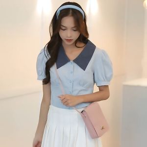 New Fashion Small Mobile Phone Square Crossbody Messenger Bag Shoulder Bag 印花手机包2023ladies bag斜挎包清新甜美单肩手机包