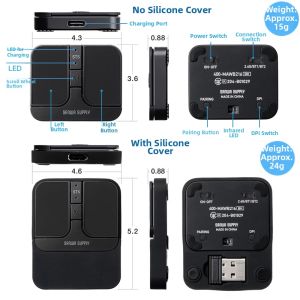 Sanwa Supply | Wireless Bluetooth Mouse Charging Quiet Multi-Mode