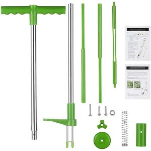 Long Handle Weed Remover Durable Garden Lawn Weeder Outdoor Yard Grass Root Puller Tools Garden Planting Elements