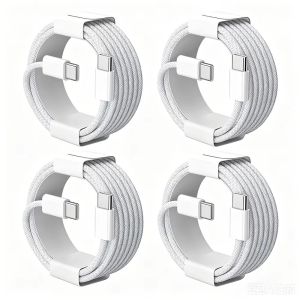 Cáp Sạc Nhanh USB C To USB C 60W PD 2M Chất Liệu Nylon Bện Chống Mài Mòn Dành Cho iPhone 17/16/15 Samsung Huawei Xiaomi
