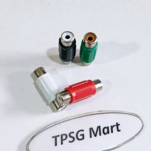 Đầu nối AV / Chuẩn AV 2 đầu Cái (1 Căp 2 Cái)