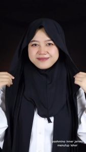 HIJAB INSTAN JERSEY OVAL INNER TUTUP LEHER/HIJAB PASHMINA INSTAN JERSEY OVAL PLUS INNER