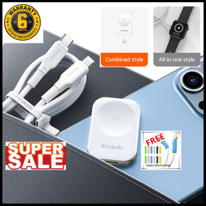 Mcdodo CA-206 Portable Wireless Charger for Watch Compatible with all Watch Models 8/7/ SE/6/5/4/3/2/1