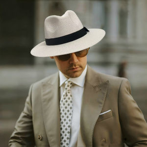 หมวกไหมพรมชายหาดกันแดดฤดูร้อนแบบยืดหยุ่นสำหรับทั้งชายและหญิง หมวกปากกว้างสำหรับเดินทางและเล่นกีฬา หมวกไหมพรมสไตล์บาร์นาสแบบยืดหยุ่น