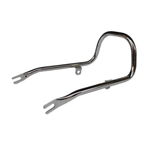 Vintage Small Chopper Motorcycle Tail Wing Grab Handle Shelf