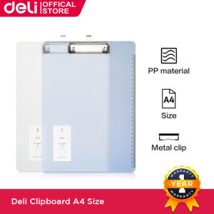 Deli A4 Multi-Function Clipboard 72605/72603 1Pc