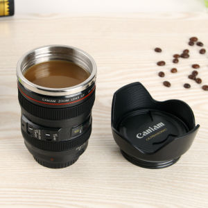 Creative SLR Lens Mug Stainless Steel Cup