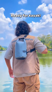 Hypergear Beg Kalis Air 5L / Hypergear Dry Bag 5L (Waterproof Durable Heavy Duty Outdoor Multi-function Adjustable)