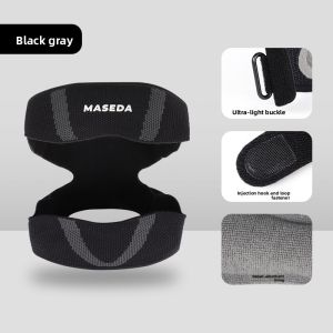 Patella Knee Support Knitted with Built-in Silicone Breathable for Rope Skipping Running Badminton for Men and Women