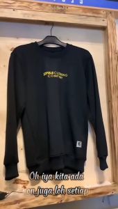 Sweater Crewneck Pria Distro Basic Jepang Korea Style Crewneck Hitam Black Motif Sablon Hexagon Suiter Cowok Jumbo Switer Oblong Brand Lokal Krunek Oversize Bigsize Bahan Fleece Tebal Suwiter Keren Terbaru Murah