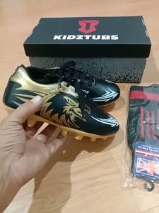 KIDZTUBS Sepatu Bola Anak Paket Komplit Sepatu Bola Tas Skin Deker Kaos Kaki Usia 6-10 Tahun Size 28 29 30 31 32 33 34 35 36 37 KDZ1727123024