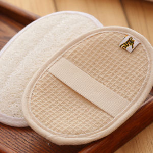 Adult Bath Scrub Sponge Back Scrubbing Tool Exfoliating Mud Removal Bath Towel Loofah Gourd Fiber Body Care Cleaning Tool