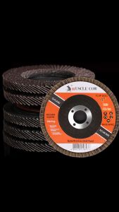 MUSCLE COW กระดาษทรายซ้อน กระดาษทรายซ้อน หลังแข็ง 4 นิ้ว เบอร์ 40-60-80 และ กระดาษทรายซ้อน ผ้าทรายเรียงซ้อน (ขายยกชุด 1 ชุด = 10 ชิ้น)