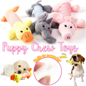 Dog Toy For Large Dogs Cat Plush Squeak Stuffed Toys Fleece Durable Chewing Soft Toy Pet Molar Toy