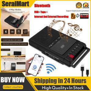 Cassette Player Converter Portable Cassette To MP3 Music Via U Disk/SD Card Or PC Record To Cassettes/USB/SD Card Via Mic