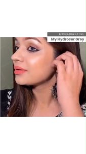 KAKALENS My Hydrocor Gray Pinkin 14.5mm Natural Lens / Softlen My Hydrocor Grey by Pinkin Softlens