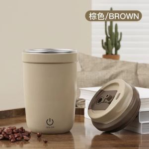 Portable Electric Coffee Stirring Cup 316 Inner Cup Rechargeable Multi-Function Automatic Water Cup for Lazy People