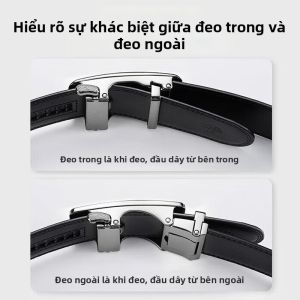 Warrior | Dây Nịt Da Khóa Tự Động Cho Nam
