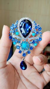 Bros Juntai Lady Mary / Bross Dada / Brooch Kerudung Muslim Hijab / Bros Kebaya / Aksesoris Pakaian