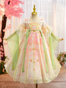 Dinielephant | Đầm Phong Cách Hanfu Cho Bé Gái