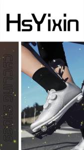 Cycling Shoes MTB Bicycle Mens and Womens Road Cycling Shoes Flat MTB Road Bike Sneakers Bicycle Shoes Bicycle Sneakers