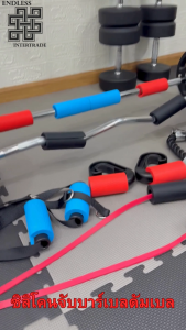 💪FAT GRIPZ ซิลิโคนหุ้มดัมเบล บาร์เบล ด้ามจับกันลื่น เพิ่มความหนา จับถนัด ฝึกกล้ามแขน ฟิตเนส ป้องกันข้อมือ🏋️