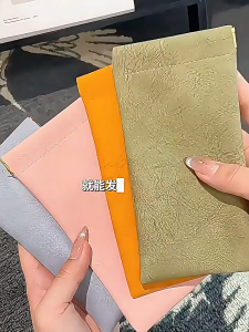 ถุงเก็บของแบบพกพาถุงผ้าสักหลาดป้องกันความดันถุงแว่นตาปิดตัวเองถุงเก็บแม่เหล็ก G2751