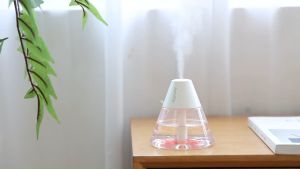 เครื่องฟอกอากาศ Aroma Diffuser รูปทรงภูเขาไฟโต๊ะทำงาน โฮมออฟฟิศ ทรงภูเขาไฟเล็ก