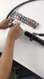 Manual Hydraulic Hose Crimping Tool: Repairing Car Air Condition Hose