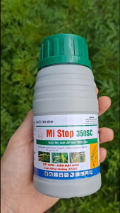 [VTNN TIEN KHOA] Thuốc trừ lem lép hạt lúa thán thư rỉ sắt khô vằn Mi Stop 350SC  ( Mistop) chai 240ml