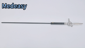 5mm Laparoscopic Single Valve Stainless Steel Irrigating Electrosurgical Hook