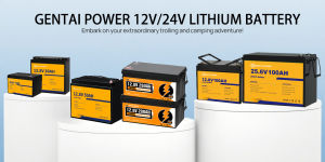 24V 200Ah LiFePO4 Battery 4.8kWh Deep Cycle for Solar Home Backup & Golf CartGrade A Cell 6000 Cycles for Trolling Motor & RV