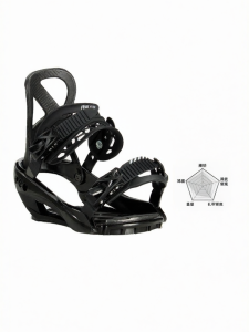 SKIFREE | Quick Wear Snowboard Binding Set